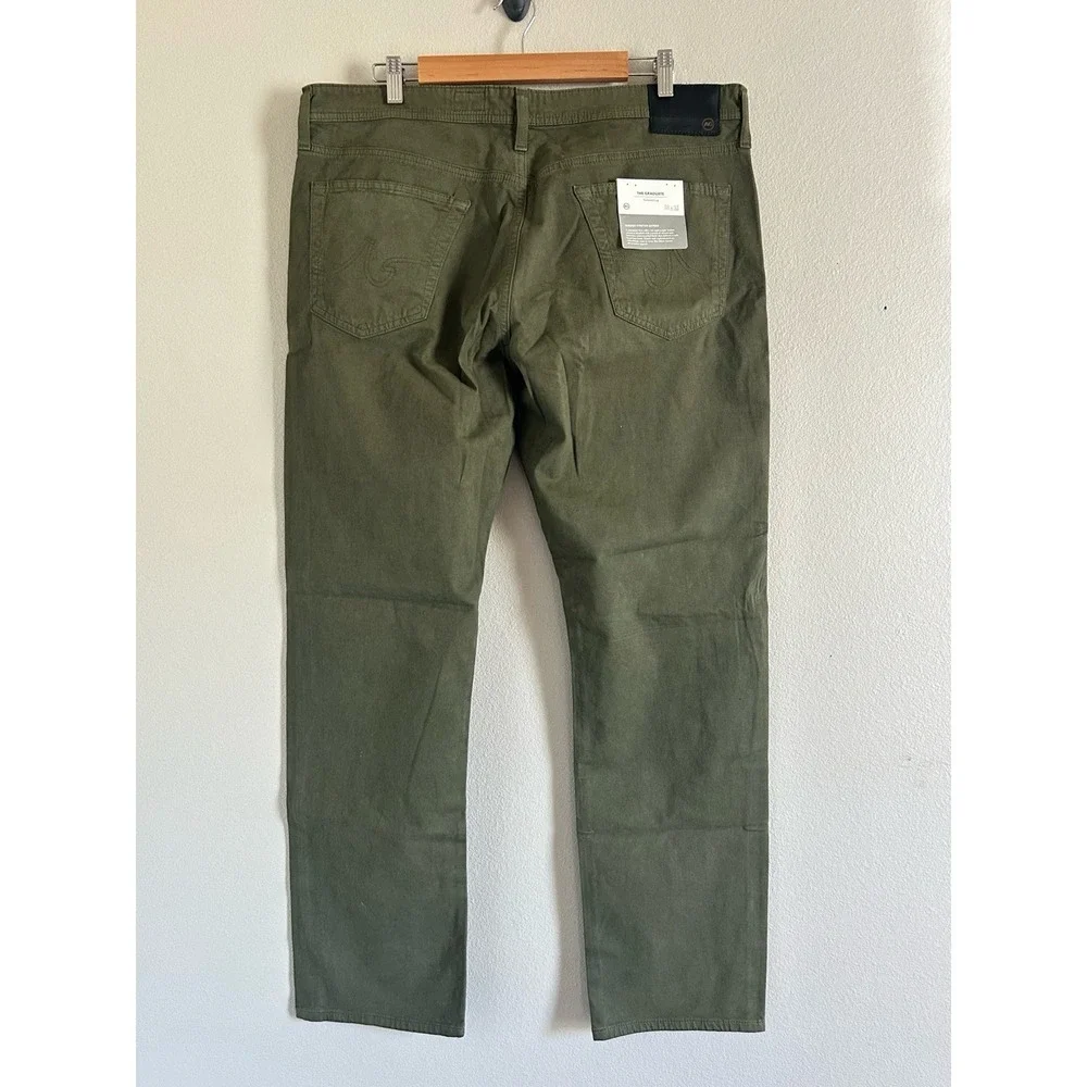 AG Adriano Goldschmied The Graduate Jeans Men's 38x32 Tailored Leg NWT